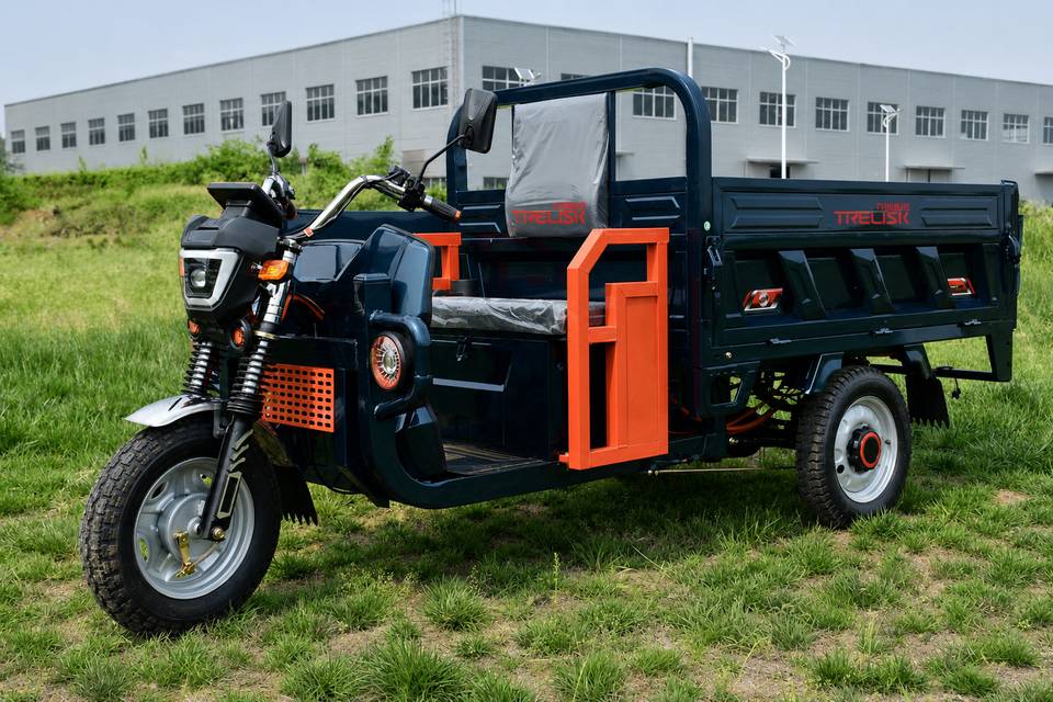 Heavy-Duty Electric Cargo Tricycles